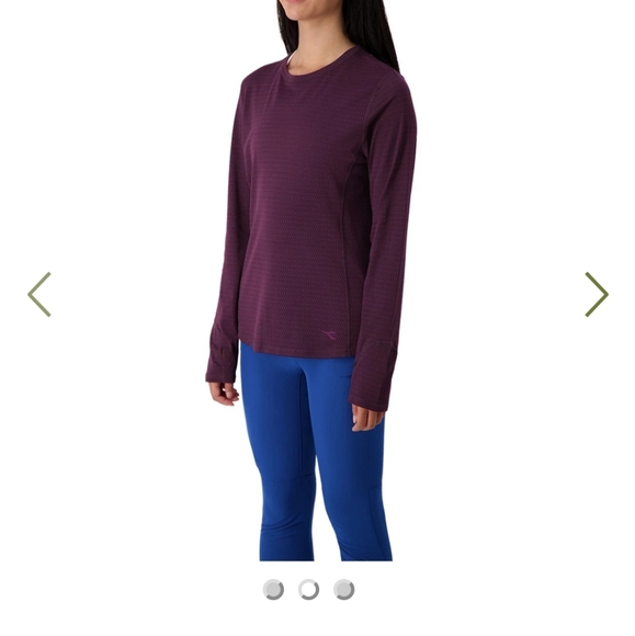 Diadora long sleeve women's essential training tee - Picture 2 of 4